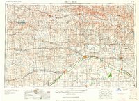 1950s Maps of Riga, KS | Pastmaps
